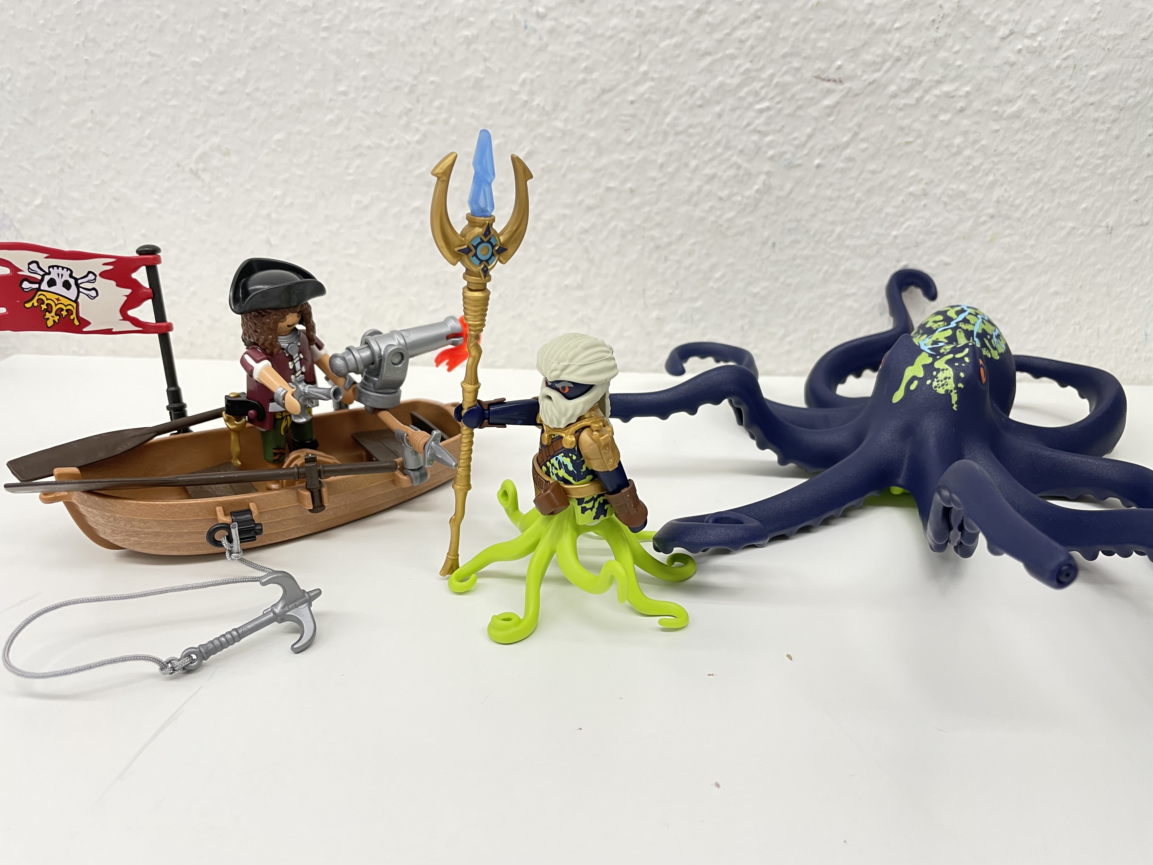 Playmobil Kampf gegen den Riesenoktopus