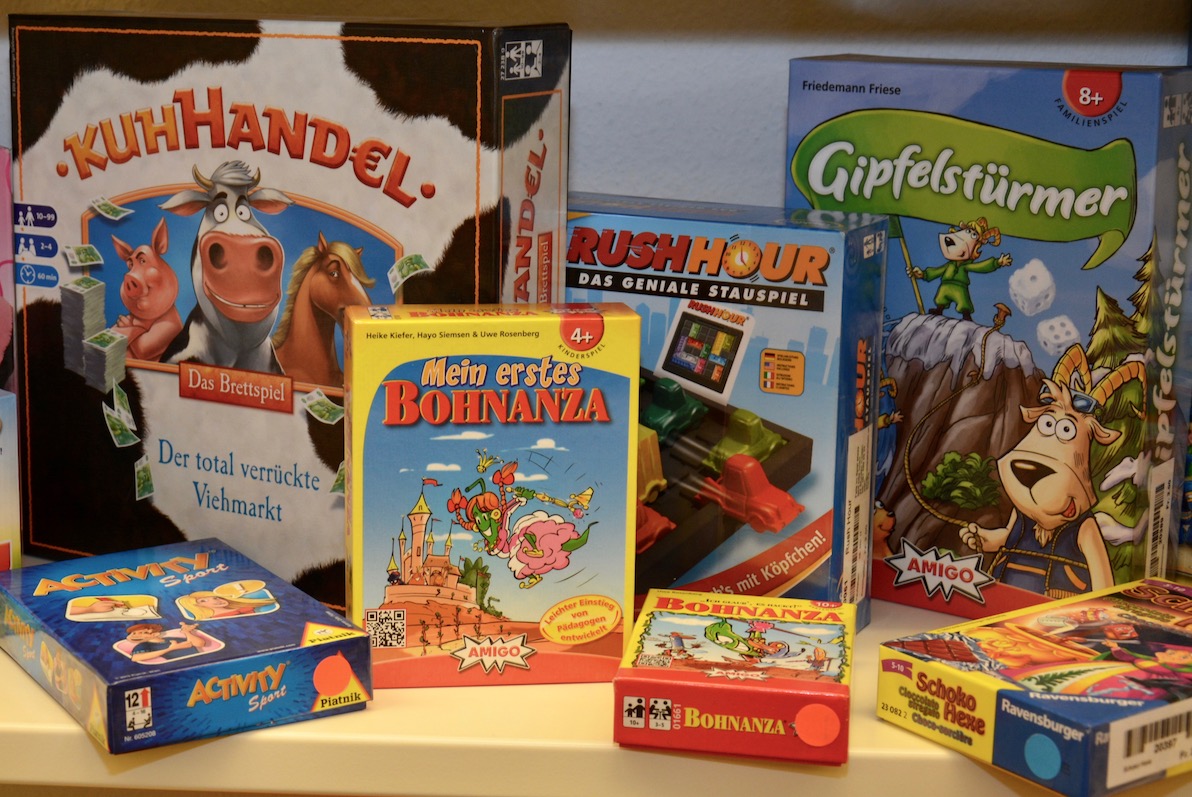 Viele neue Gesellschaftsspiele (hier nur eine kleine Auswahl)